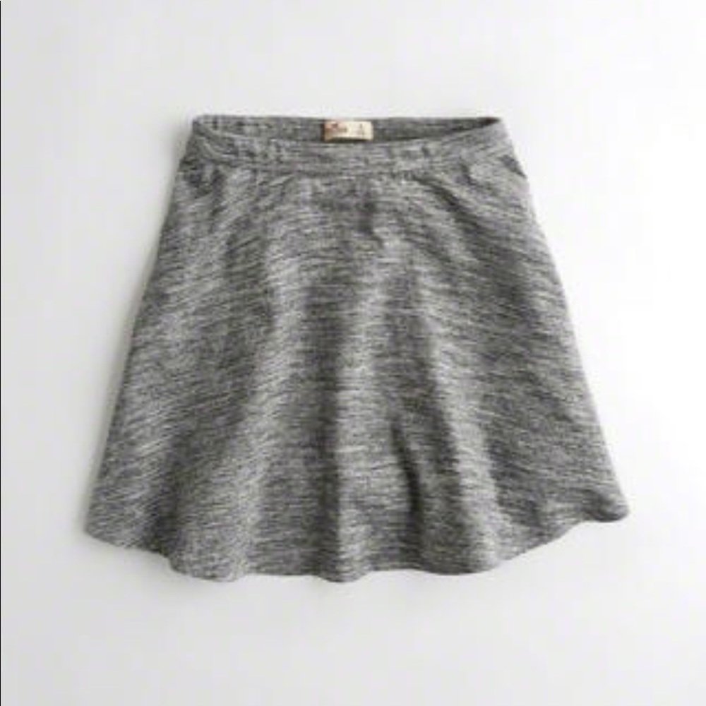 Hollister grey skirt